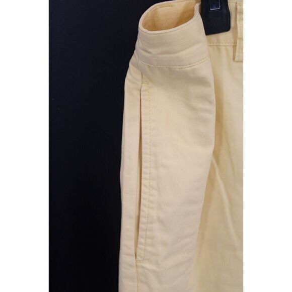 Vineyard Vines Club Shorts Mens Size 33 Yellow Solid 9" Inseam Casual Chino - Picture 4 of 8